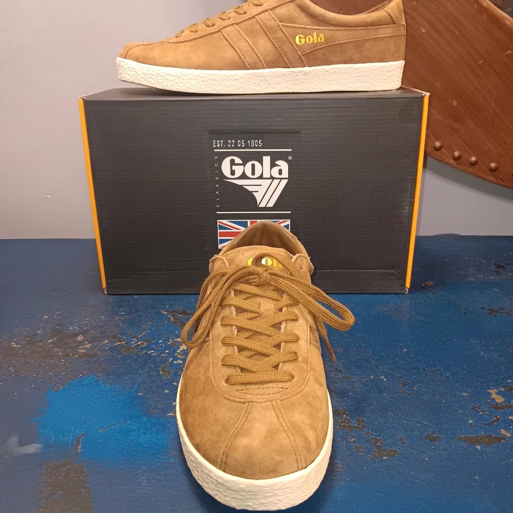 Gola Tan Suede Sneakers - Picture 2 of 6